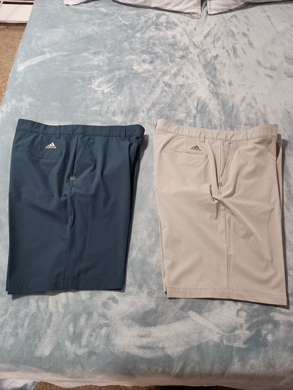 Adidas Men's Hybrid Golf Shorts in Navy and Light Gray 36 New